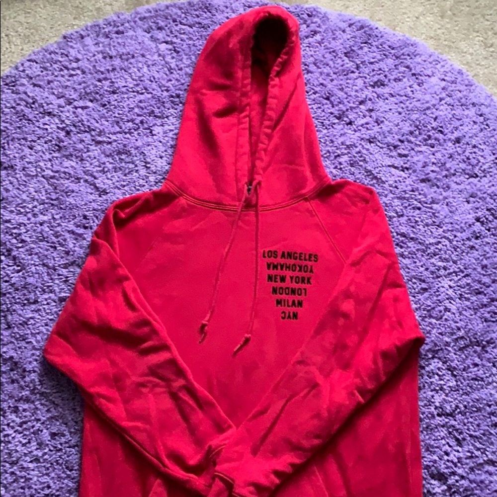 Red Forever 21 Hoodie